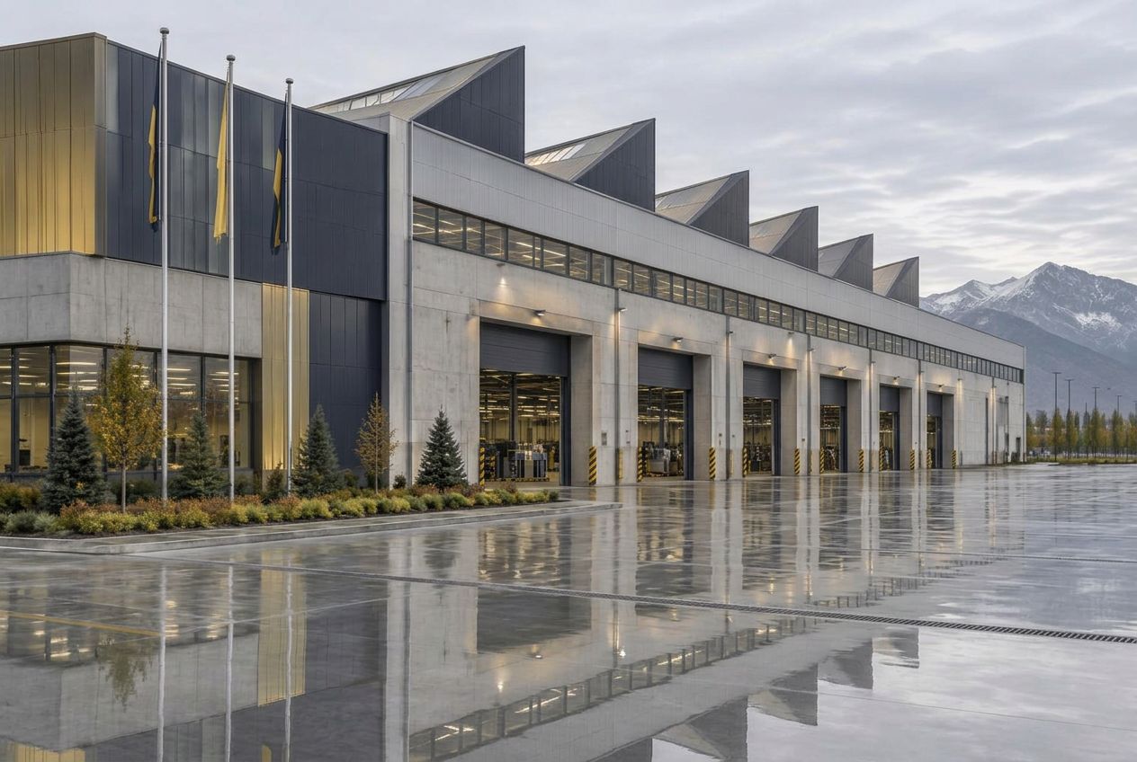 Concept visualization · not a photograph of an existing facility